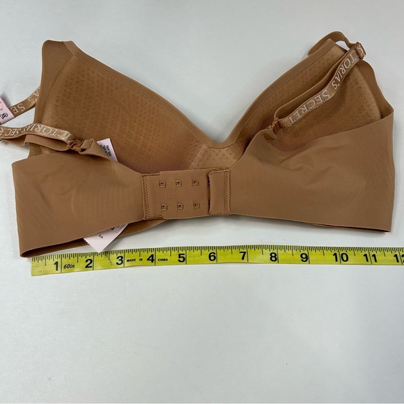 NEW Victorias Secret Small Lightly Lined Bralette Bra Solid Beige No Wire #2477 - Picture 7 of 10